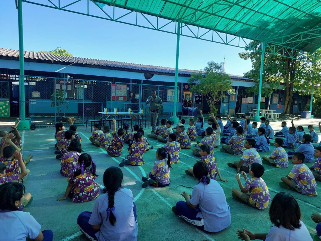 “ปลูกฝังเด็กไทยใส่ใจวินัยจราจร”