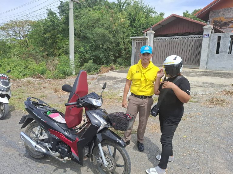 ร่วมรณรงค์การขับขี่ปลอดภัย สวมหมวกนิรภัย